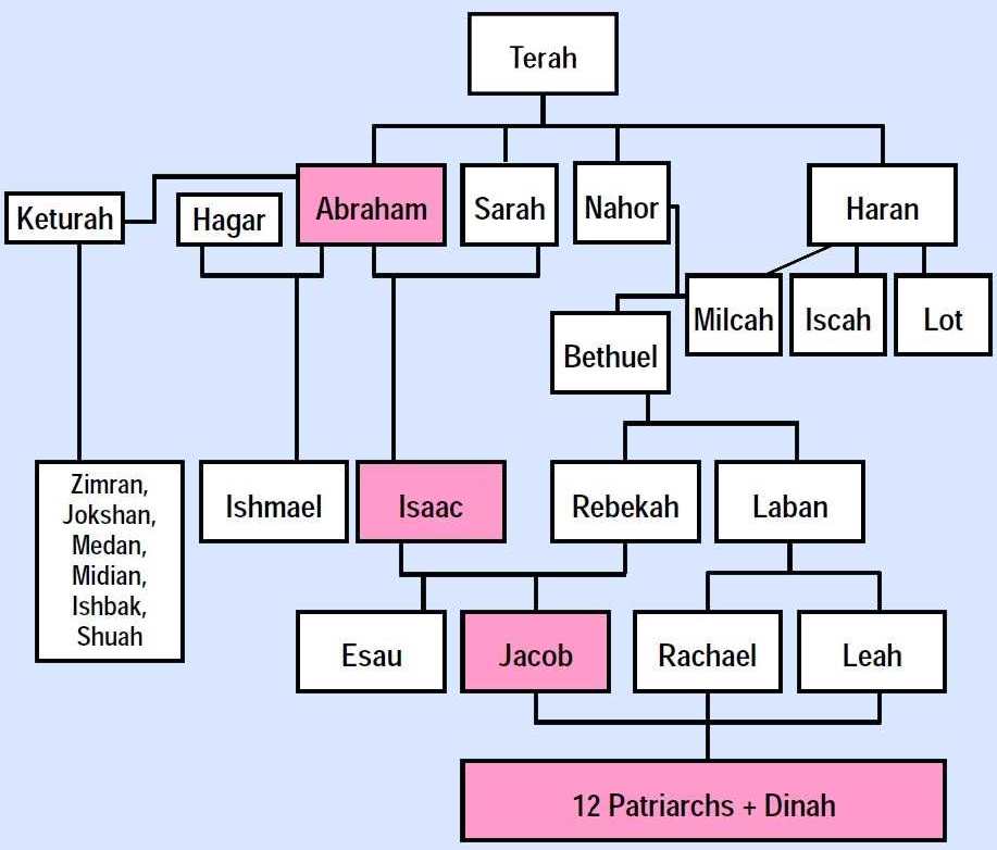 Abraham's family tree