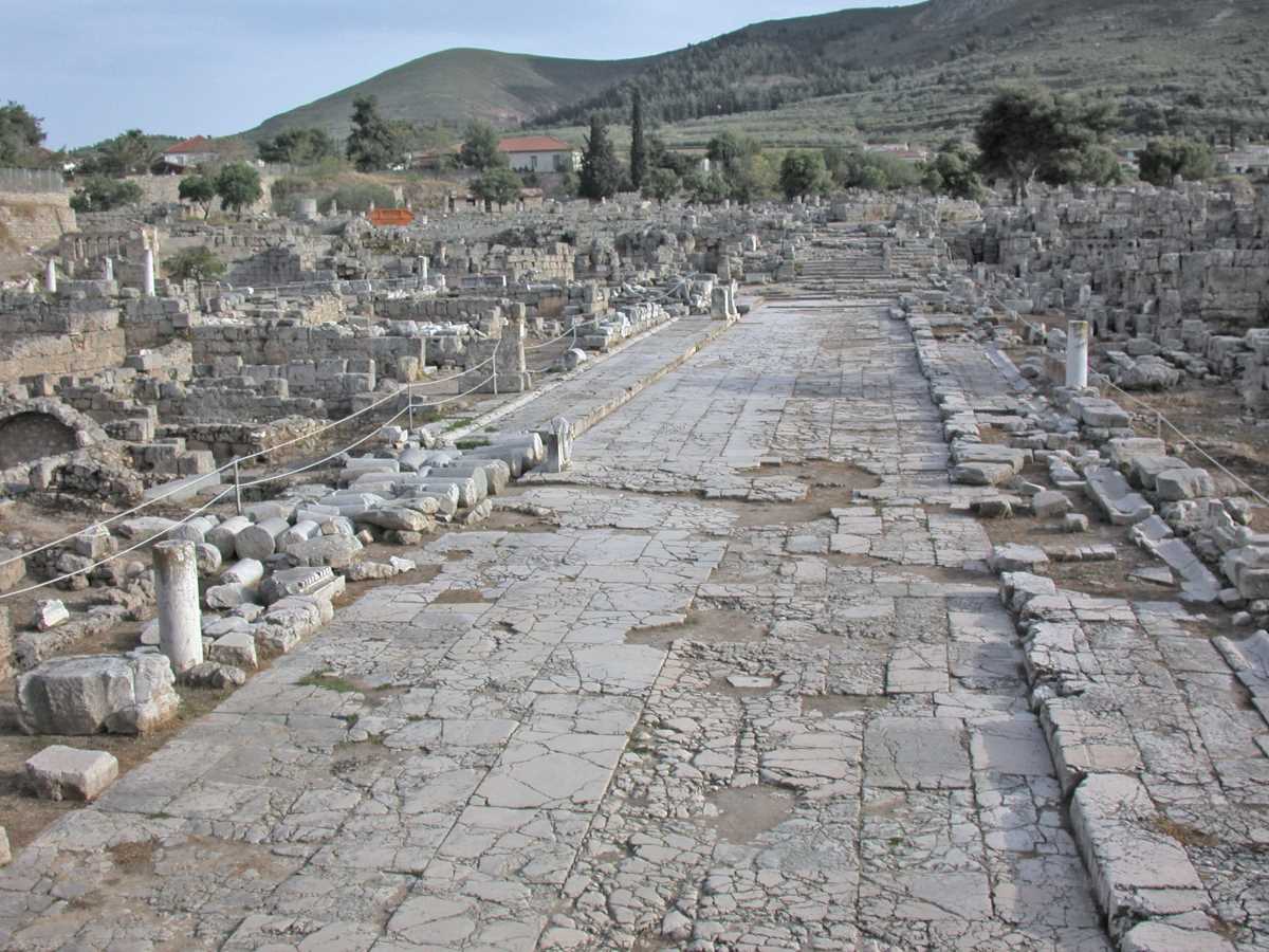 Ruins of ancient Corinth