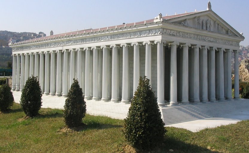 Replica of the temple of Artimas