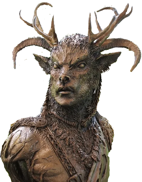 bronze god