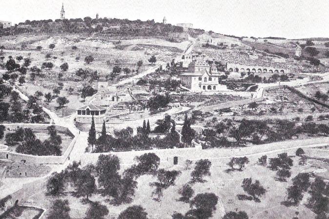 Mount of Olives  taken in 1899